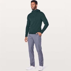 Lululemon Sojourn Hoodie Mens Size L Nocturnal Teal Full Zip Athleisure